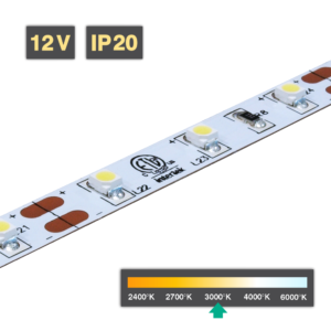 LED Strip Light 12V 3000K