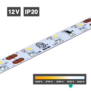 LED Strip Light 12V 4000K
