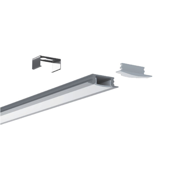 LED Profile – Recessed | Medium | Shallow