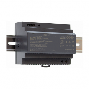 Mean Well HDR-150 Series DIN Rail Power Supply