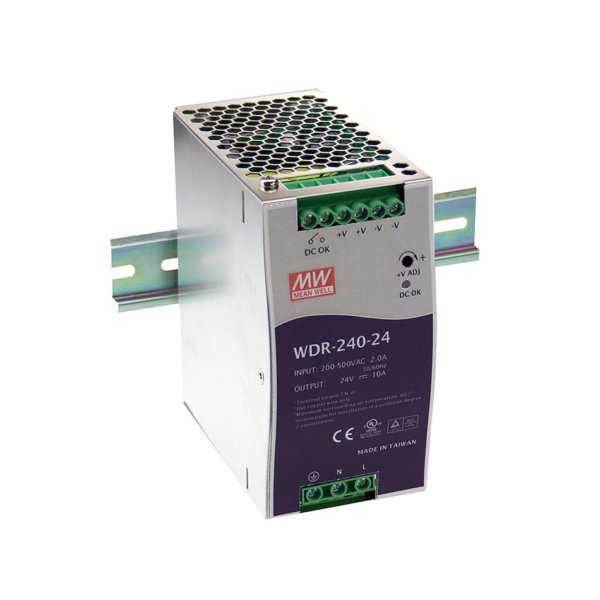Mean Well WDR-240 Series DIN Rail Power Supply