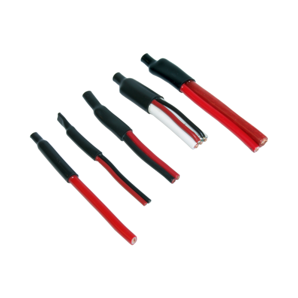 Example of Heat Shrink End Caps