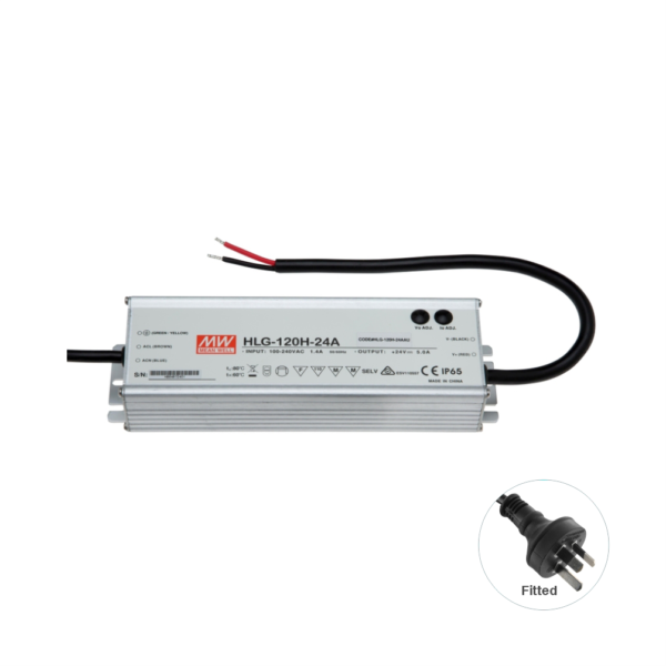 120W 12V DC 10A LED Driver | Mean Well HLG-120H-12