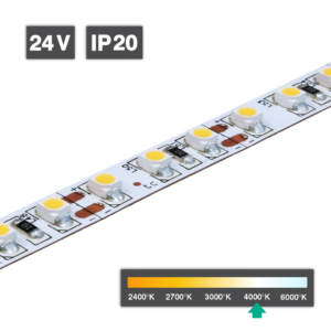 Flexible LED Strip Light | Series 2 | 7.2W/m 24V 6000ºK IP20 20M
