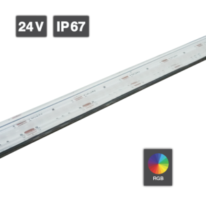 Flexible LED Strip Light | RGB COB | 15W/m 840 LED/m 24V IP67 5M