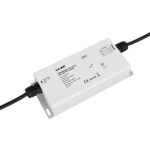 Single Colour, CCT, RGB, RGBW 20A Receiver / Controller 20A (RF Remote) / Waterproof | V4-WP