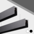LED Track Rail | Surface Mount / Suspended 2m - Black