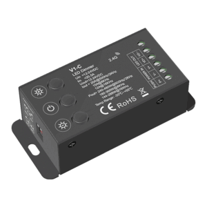 Single Colour Receiver / Controller 20A (RF Remote, PUSH Dimmer) | V1-C